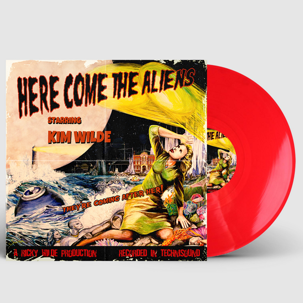 Here Come the Aliens (Signed 12" Red Vinyl) - Kim Wilde