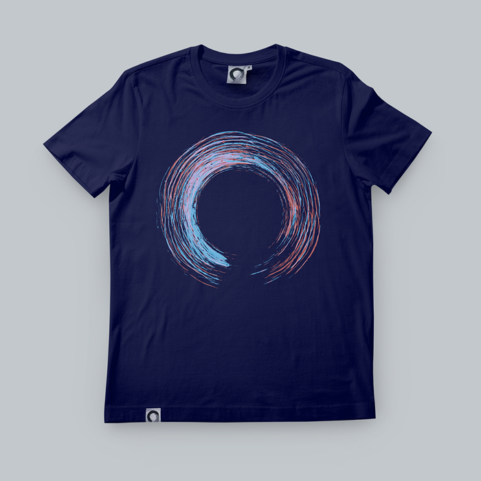 'Enso' Navy T-Shirt - KOAN Sound
