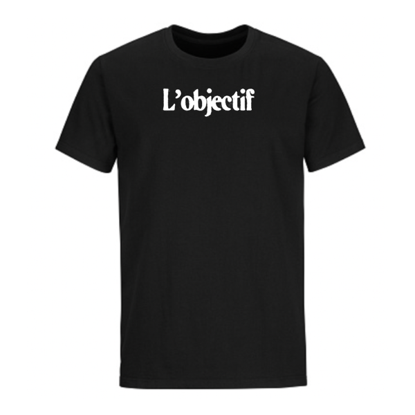 New Black L'objectif T-shirt - L'objectif