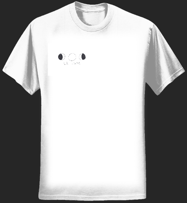 lunar phase t-shirt - la lune