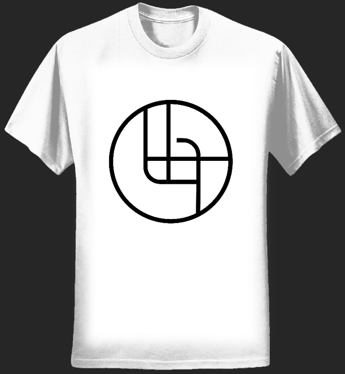 2018 Circle Logo Shirt (White Men's) - Ladytron