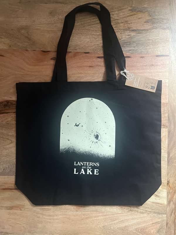 I Saw Comets Fly - Tote Bag (Black) - Lanterns On The Lake