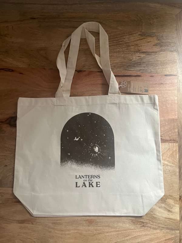 I Saw Comets Fly - Tote Bag (Natural) - Lanterns On The Lake