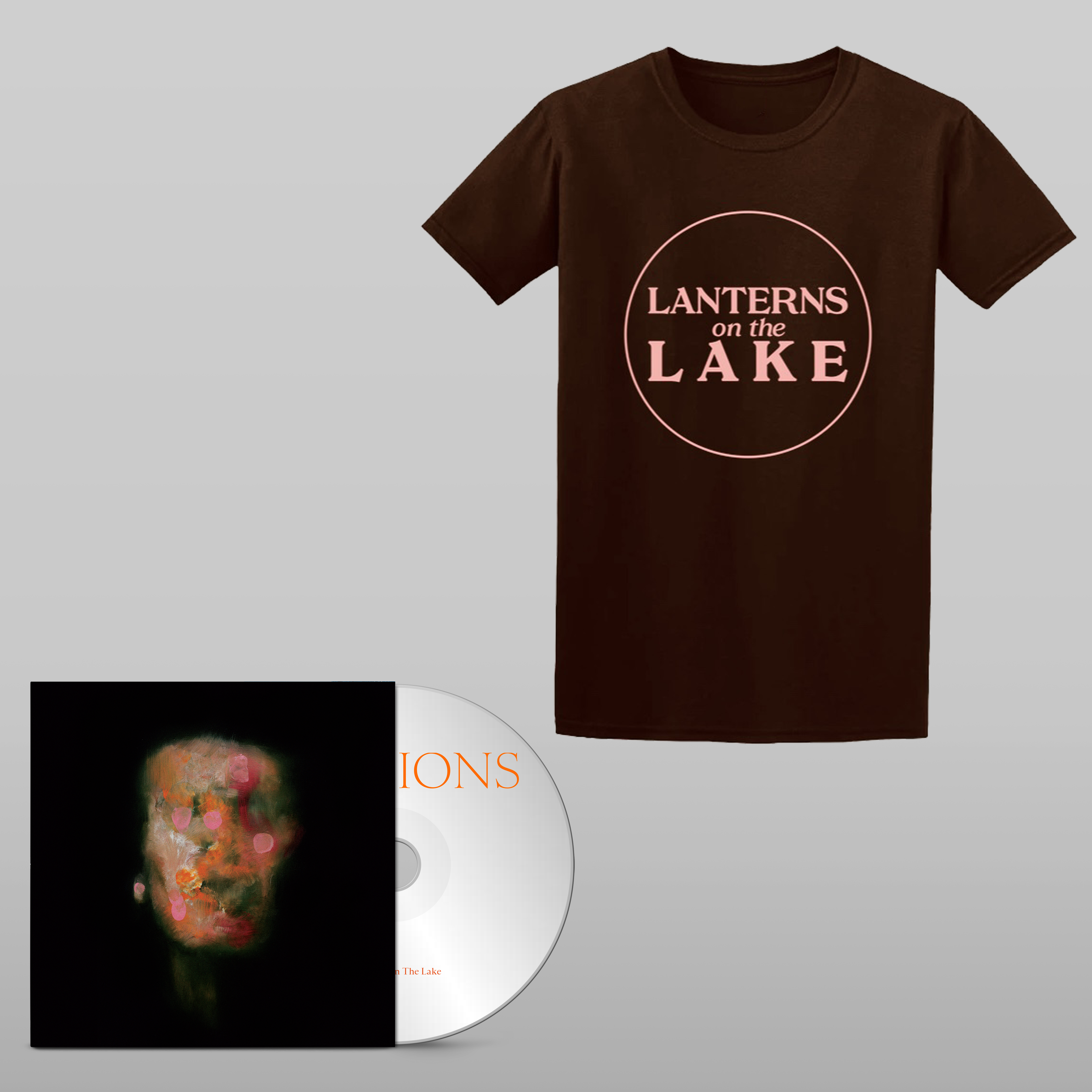 Versions Of Us - CD + T-Shirt Bundle - Lanterns On The Lake