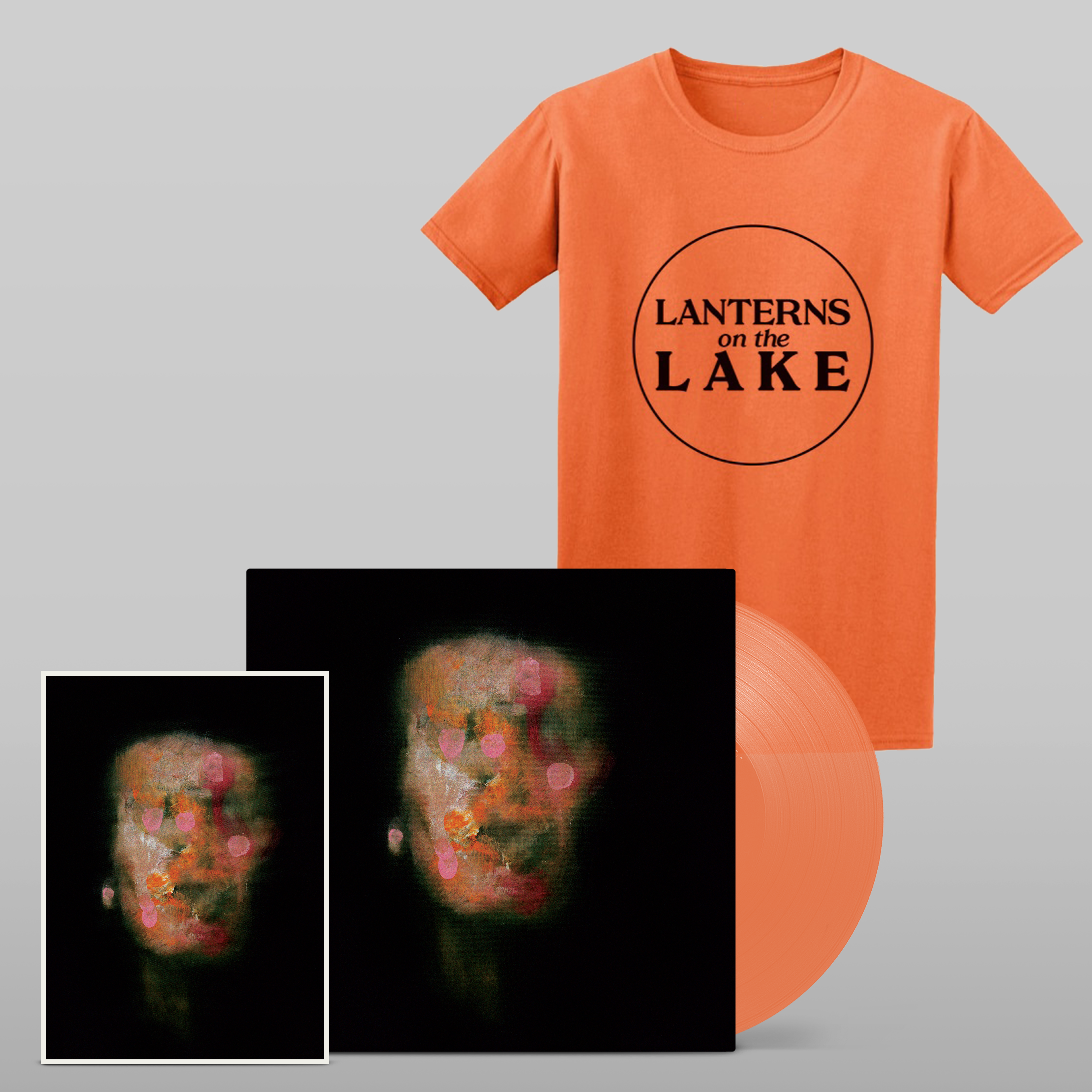 Versions Of Us LP + Signed print + T-shirt bundle - Lanterns On The Lake