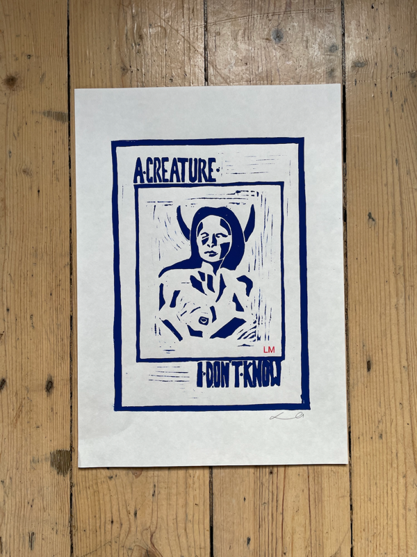 A Creature I Don't Know - Print - Laura Marling Merch