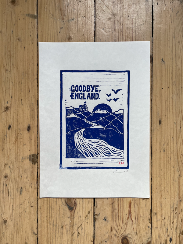 Goodbye, England - Print - Laura Marling Merch