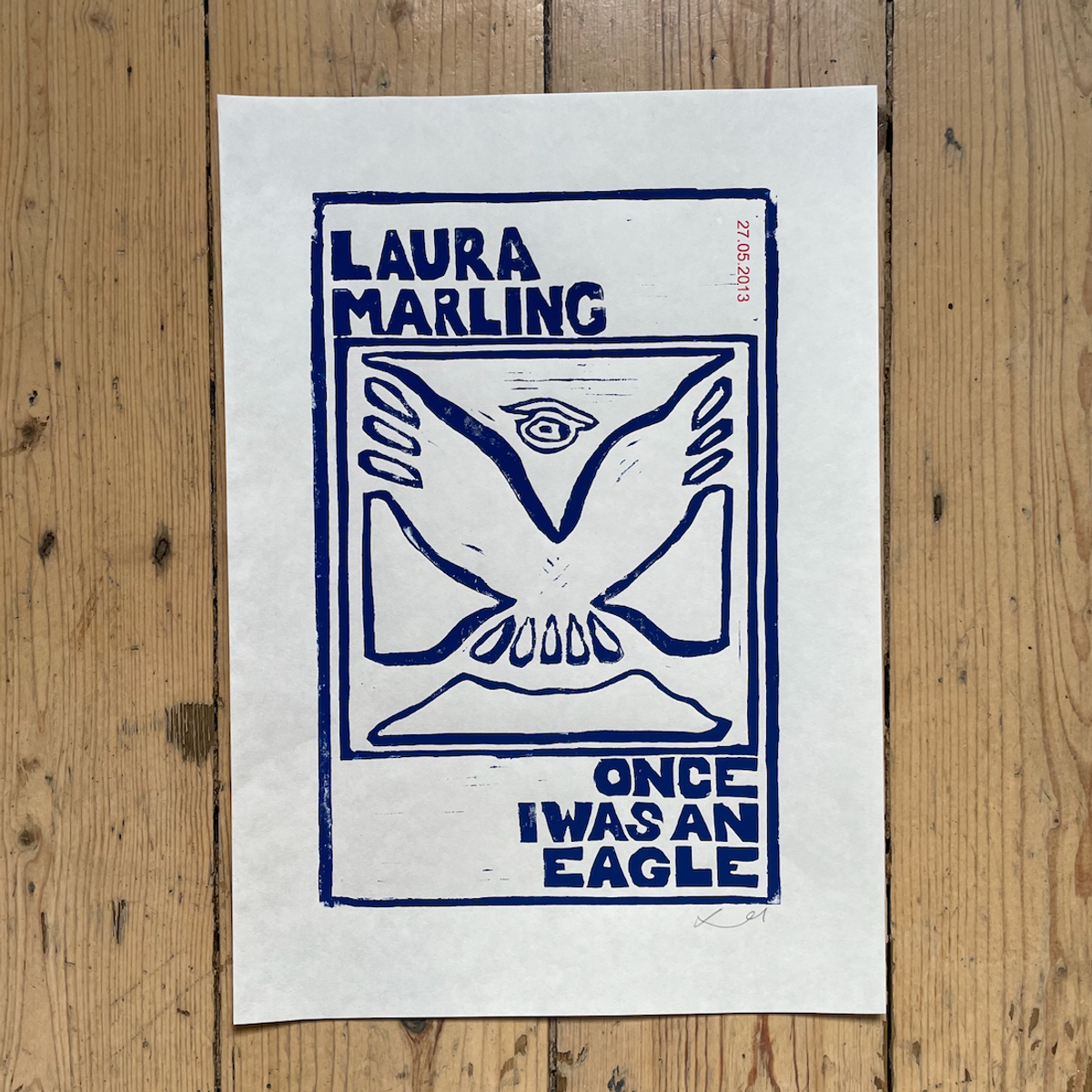 Once I Was An Eagle - Print - Laura Marling Once I Was An Eagle - Print - Laura Marling