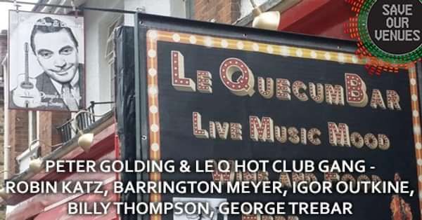 enter image title here PETER GOLDING HOT CLUB GANG