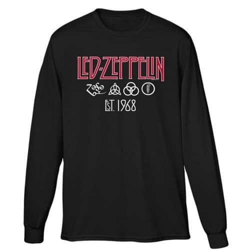 Fashion Drug Hoodies Men‘s Led Zeppelin Long Sleeve Zipper Running Jacket with Pocket 