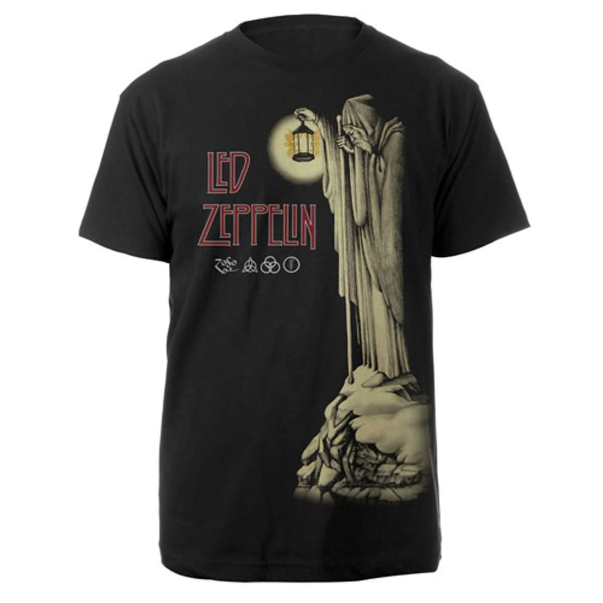 LED ZEPPELIN T Shirt Hermit Mens New Black Tee Page Plant All Size S M L XL XXL 