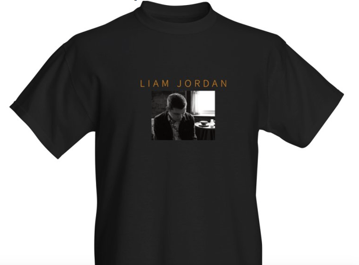 Album T-shirt (front & back prints) - Liam Jordan