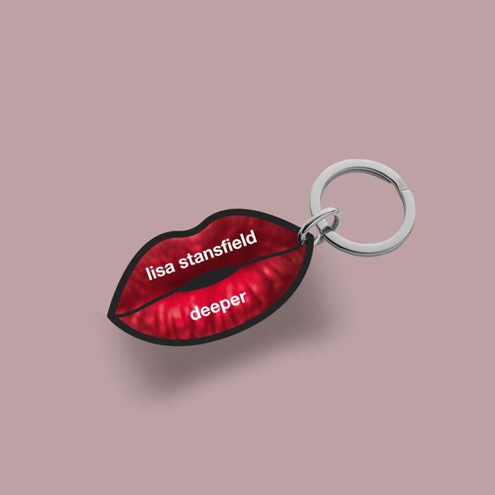PVC Lips Keyring - Lisa Stansfield