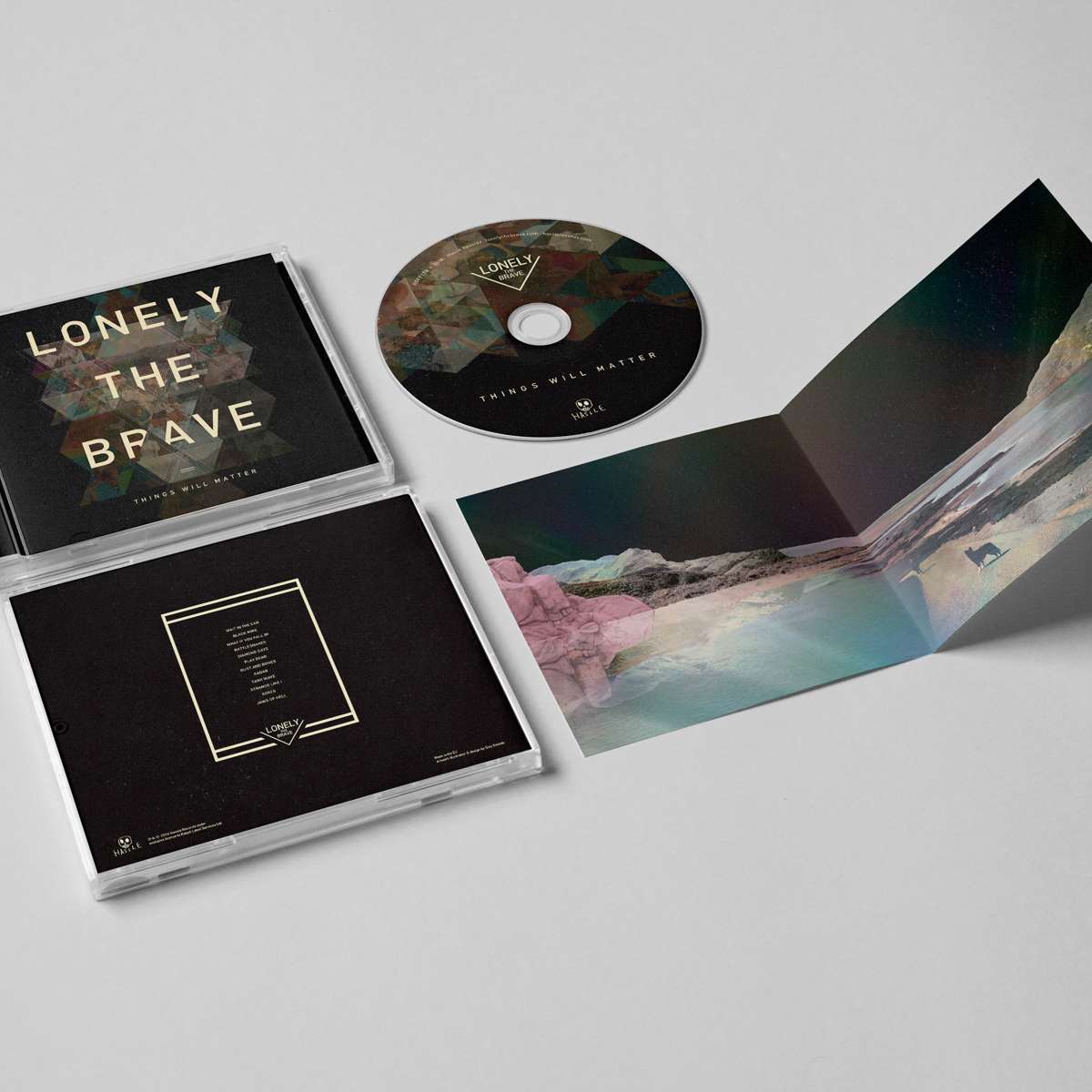 Things Will Matter - CD Album (Standard Jewel Case) - Lonely The Brave - Lonely The Brave Things Will Matter