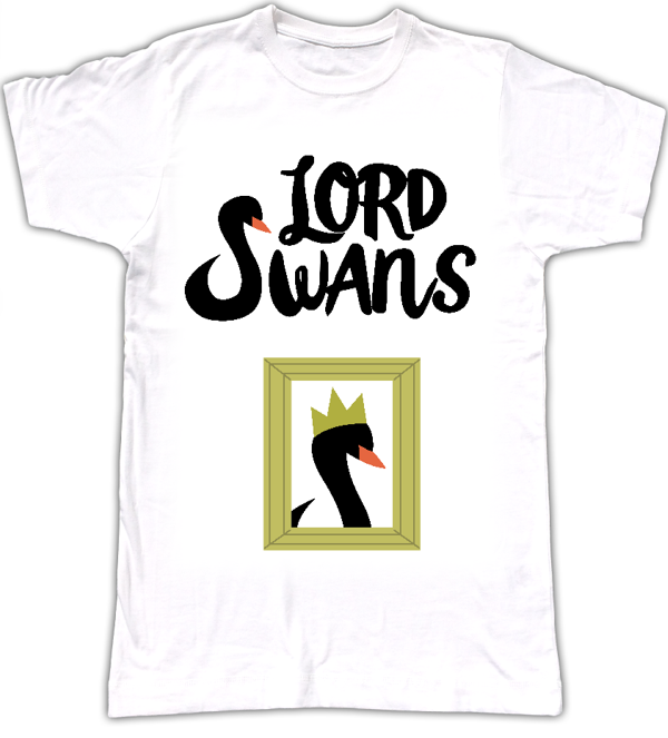 MENS Swans Mirror T-Shirt - Lord Swans
