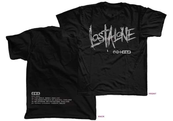 Live Return 2022 - Black T-Shirt - LostAlone