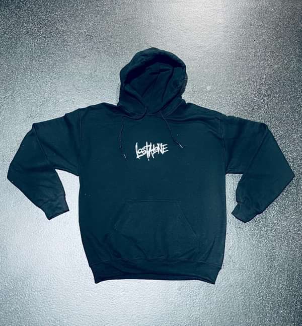 Logo Embroidered Hoodie - LostAlone