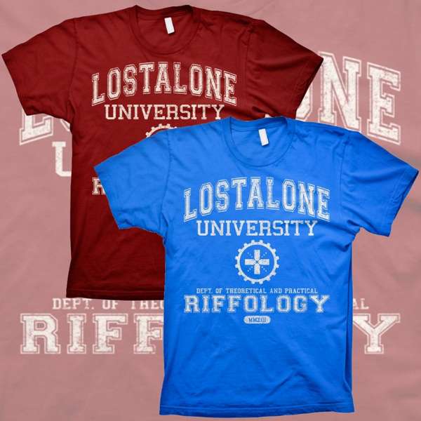 University Of Riffology Tee - LostAlone