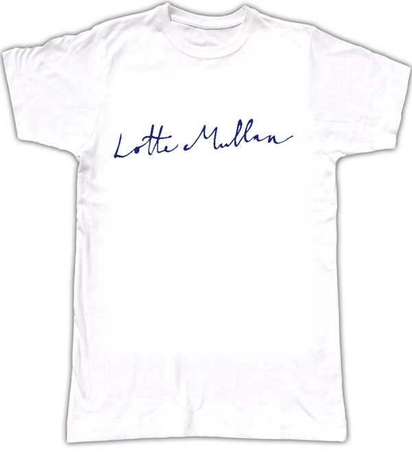 Logo Blue T-Shirt + Free Download - Lotte Mullan