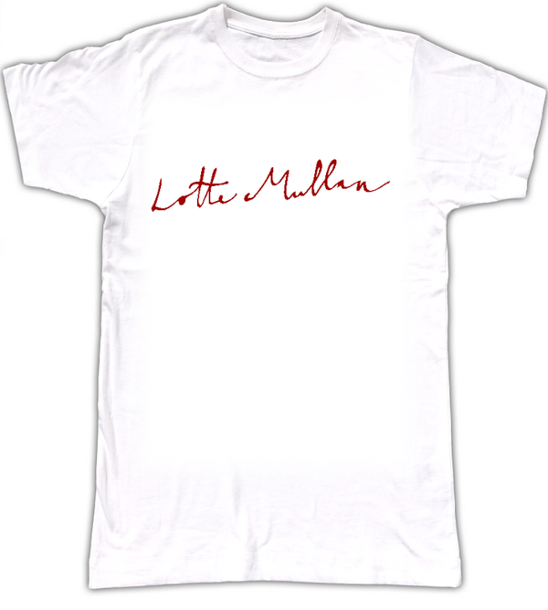 Logo Red T-Shirt + Free Download - Lotte Mullan
