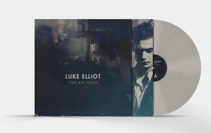 The Big Wind - White Vinyl (Signed LP) + MP3 download - Luke Elliot UK