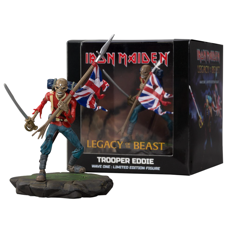 Iron Maiden Trooper Eddie Vinyl Figure Legacy of The Beast 
