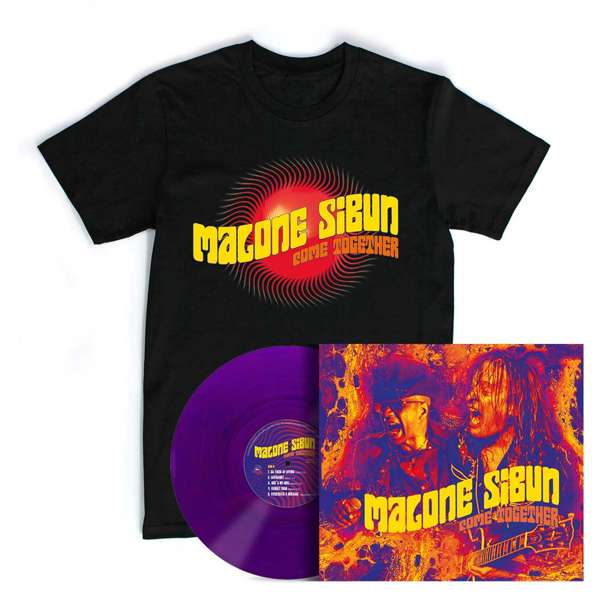 PURPLE LP + BLACK T-SHIRT - Malone Sibun