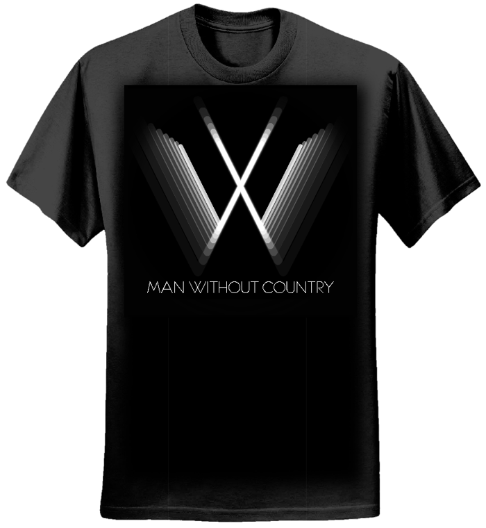 Mens Logo Echoes T-Shirt (Earth Positive) - Man Without Country