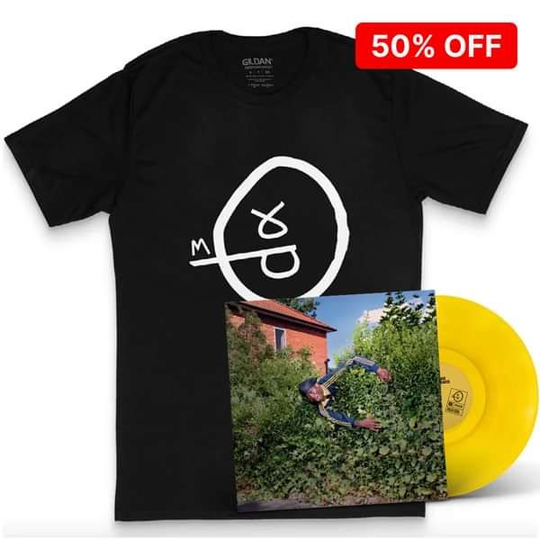 T Shirt and Signed Vinyl Bundle - Master Peace