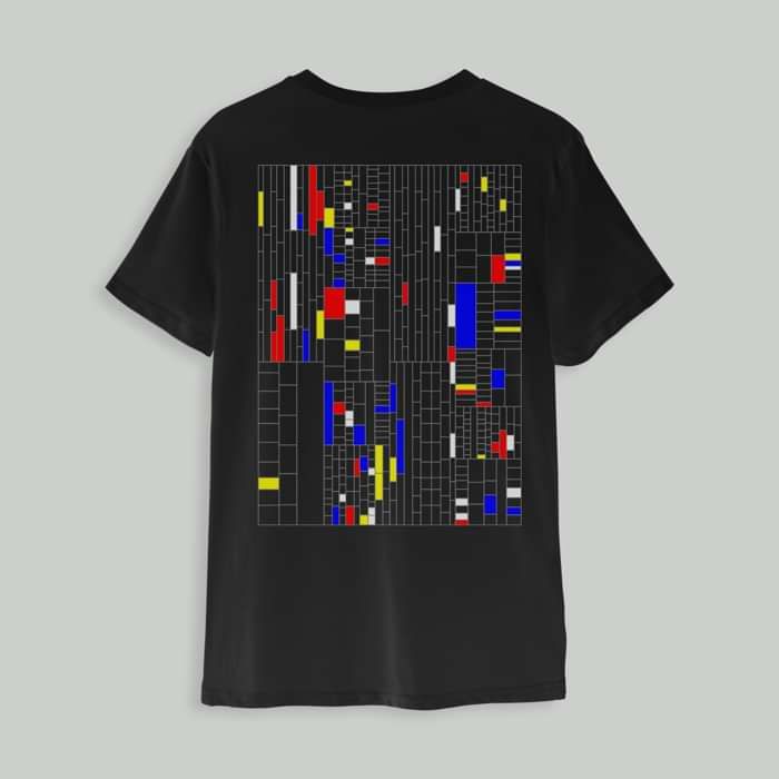 Max Cooper - Yearning for the Infinite Remixed Tee (black edition) - Max Cooper