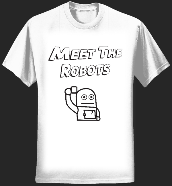 Robert 500 T-Shirt (Mens) - Meet The Robots