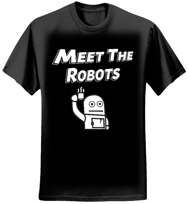 Robert 500 T-Shirt (Womens) - Meet The Robots