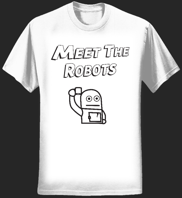Robert 500 T-Shirt (Womens) - Meet The Robots