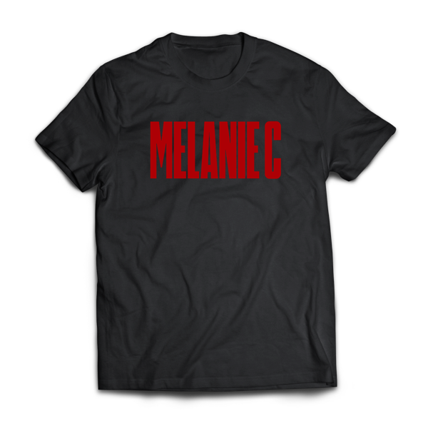 Melanie C - Black/Red T-shirt - Melanie C