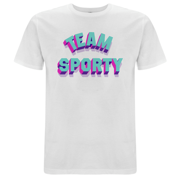Team Sporty - White T-shirt - Melanie C