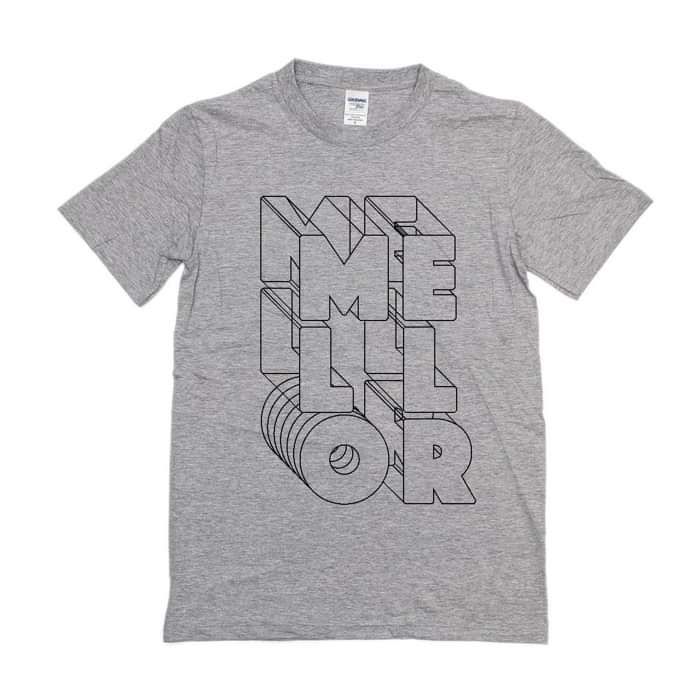 Mellor Grey Print T-Shirt - Mellor