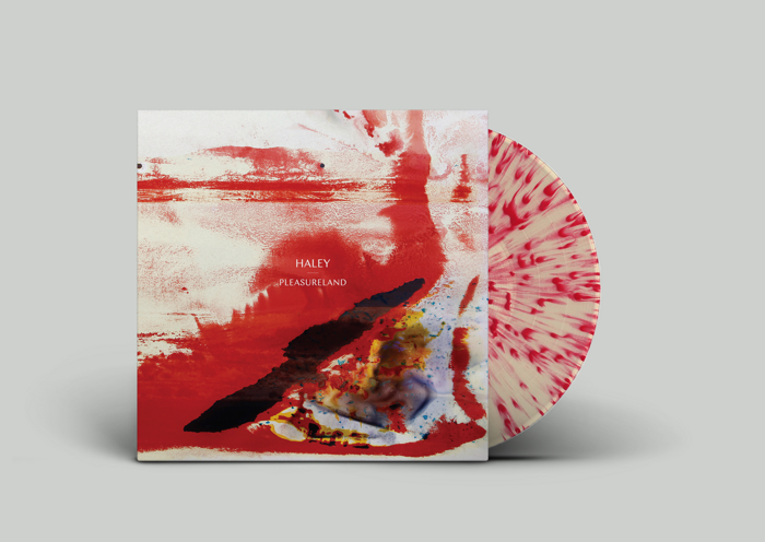 Haley – Pleasureland - Limited Edition Red and White Splatter Vinyl - Memphis Industries