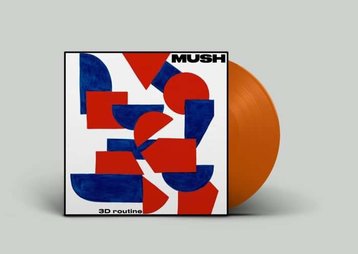 Mush - 3D Routine - Orange Vinyl - US Postage - Memphis Industries
