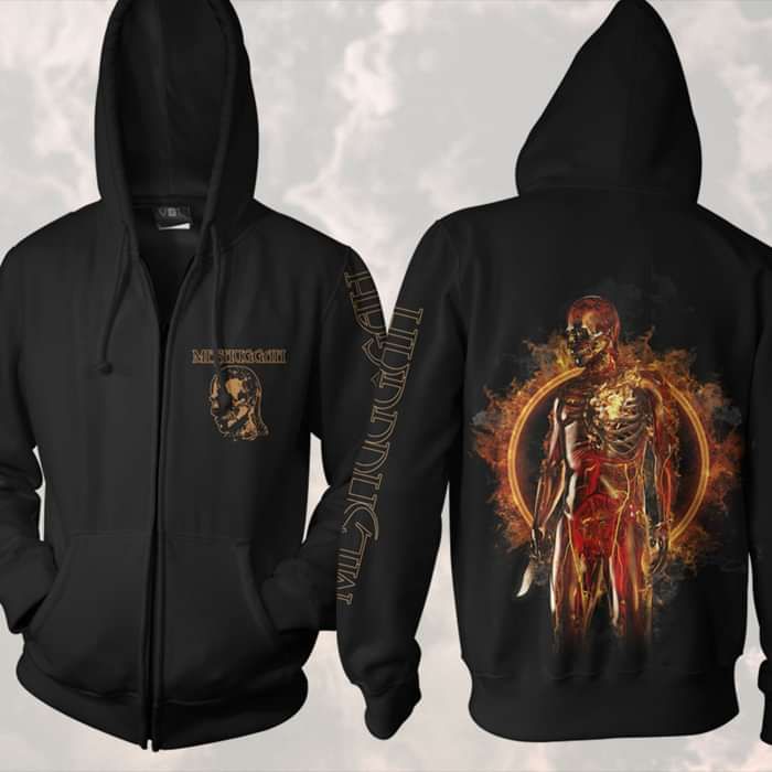 Meshuggah - 'Circle of Fire' Zipped Hoody - Meshuggah