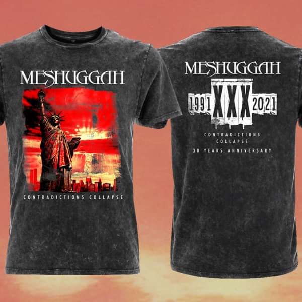 Meshuggah - 'Contradictions Collapse' Limited Edition 30th Anniversary T-Shirt - Meshuggah