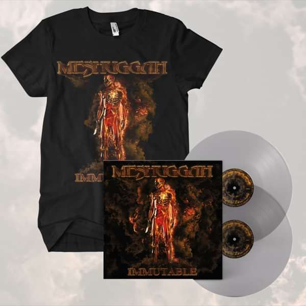 Meshuggah - 'Immutable' Clear 2LP & T-Shirt Bundle - Meshuggah