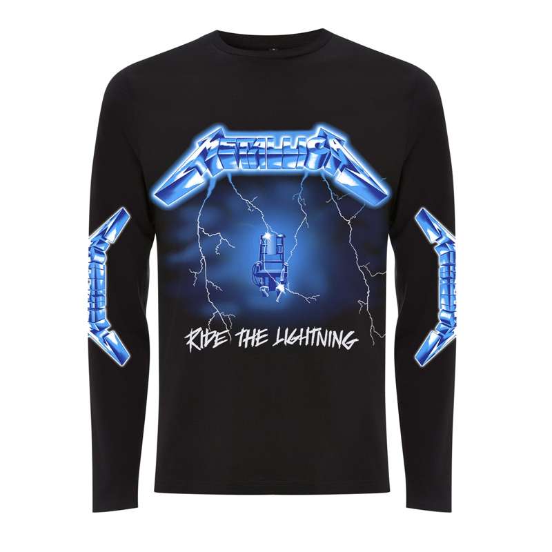 Esitellä 105+ imagen metallica ride the lightning long sleeve