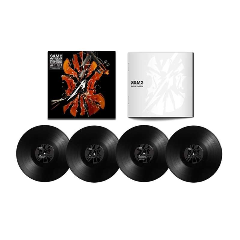 S M2 4lp Black Vinyl Set Metallica