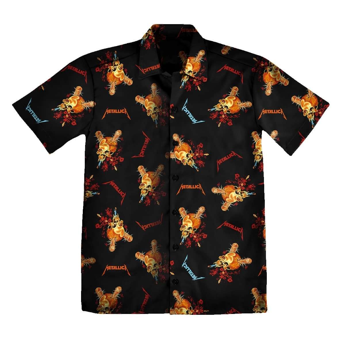 Hawaiian Inc - Hawaiian Shirt - Metallica