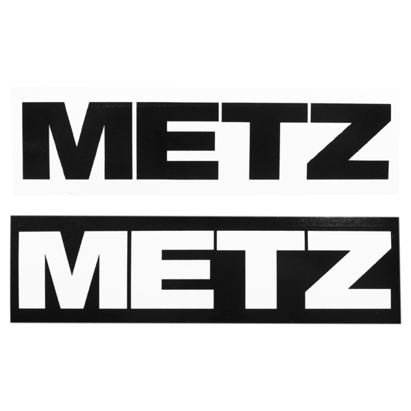 Logo Sticker 2 Pack - Metz