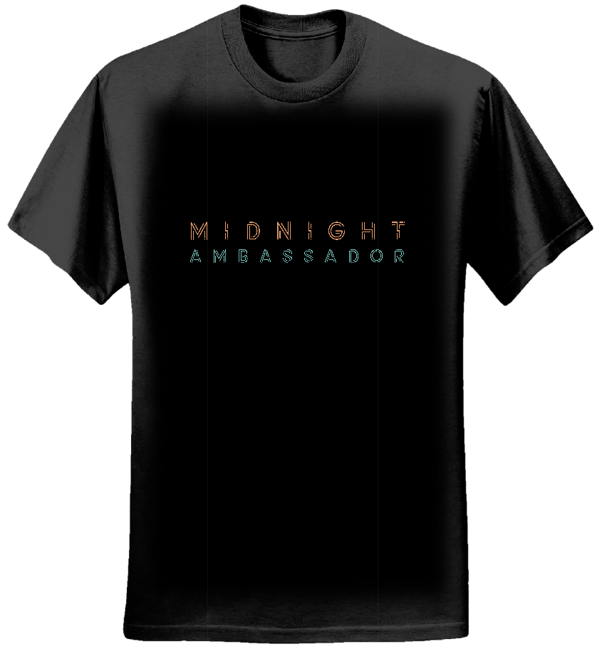 Midnight Ambassador Logo T (Black Mens) - Midnight Ambassador