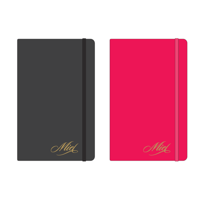 Notebook (Pink or Black) - Miel de Botton
