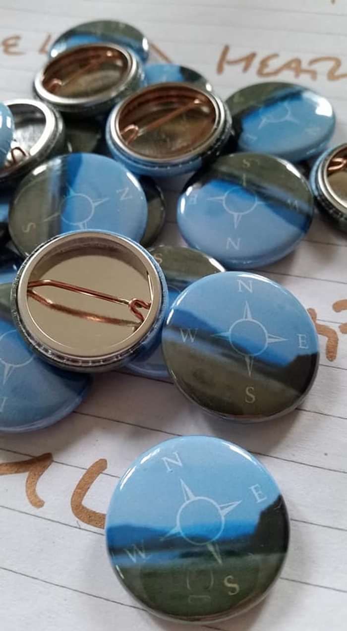 In So Small A Compass Badge - Free postage! - Mike Turnbull