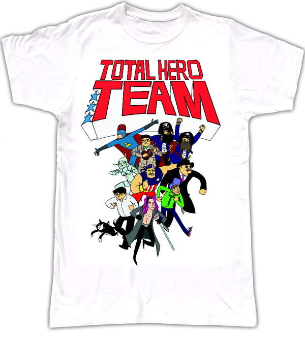 Total Hero Team T-Shirt (WOMEN) - MJ Hibbett