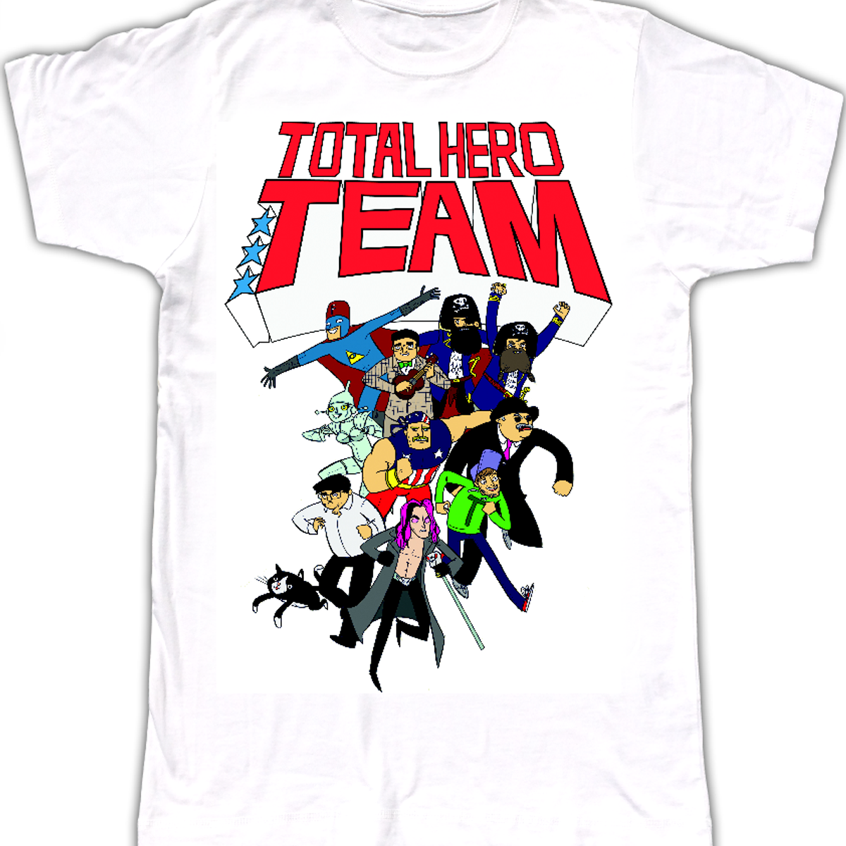 Total Hero Team T Shirt WOMEN MJ Hibbett Total Hero Team T Shirt WOMEN MJ Hibbett